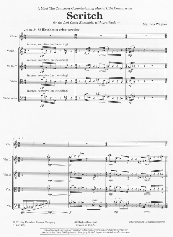 Scritch - Melinda Wagner