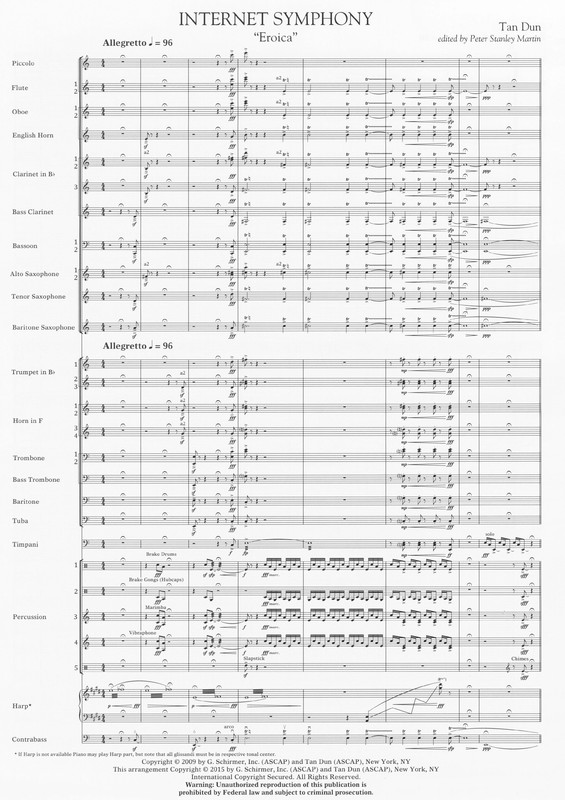Internet Symphony - Tan Dun