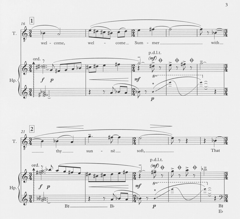 Sing to Celebrate Summer - Thea Musgrave