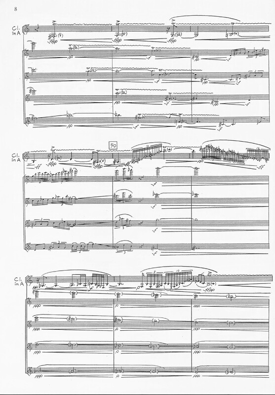 Clarinet Quintet: Bardo I - Akira Nishimura 