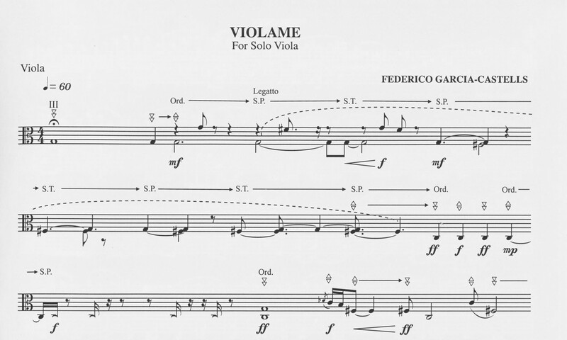 Violame - Federico García-Castells