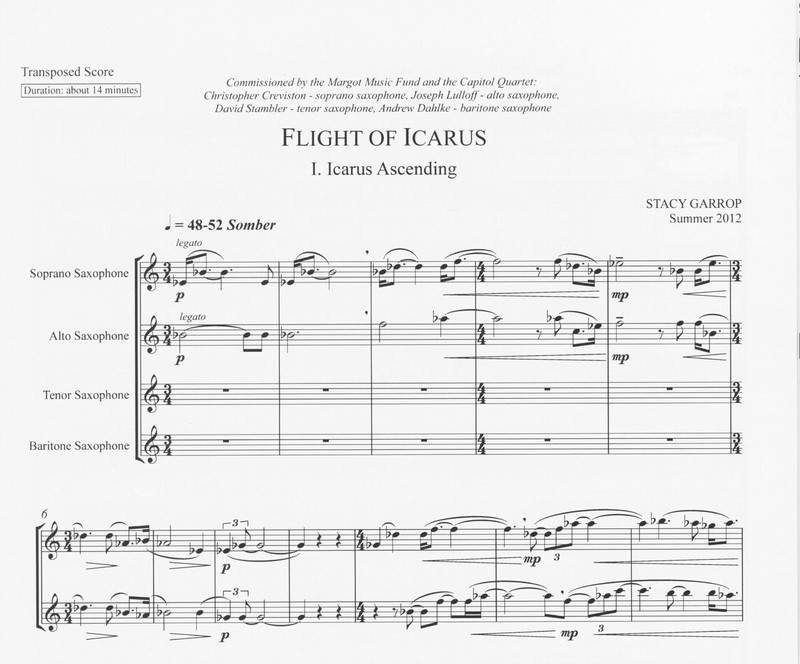 Flight of Icarus - Stacy Garrop