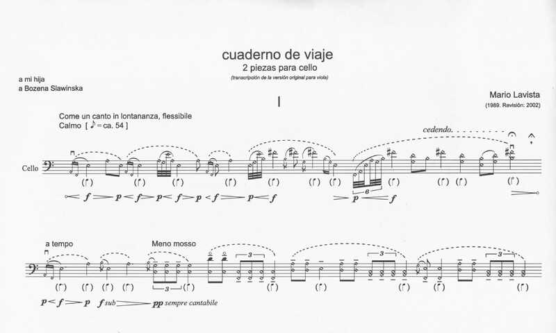 Cuaderno de Viaje - Mario Lavista