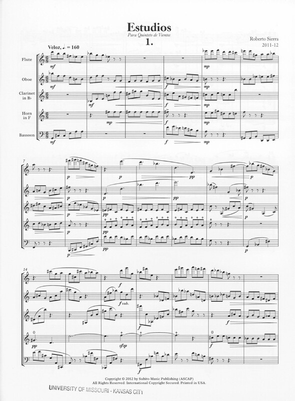 Estudios - Roberto Sierra