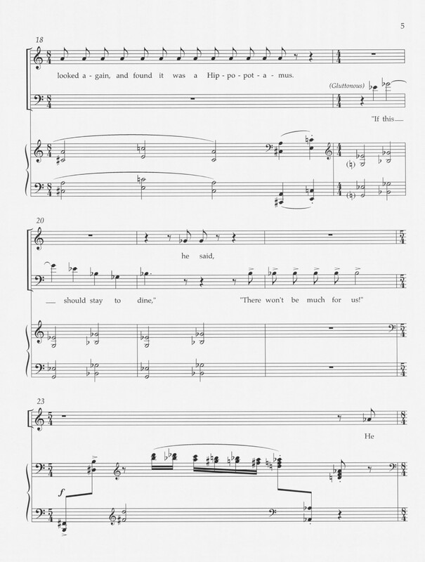 Lewis Carroll Songs - Libby Larsen