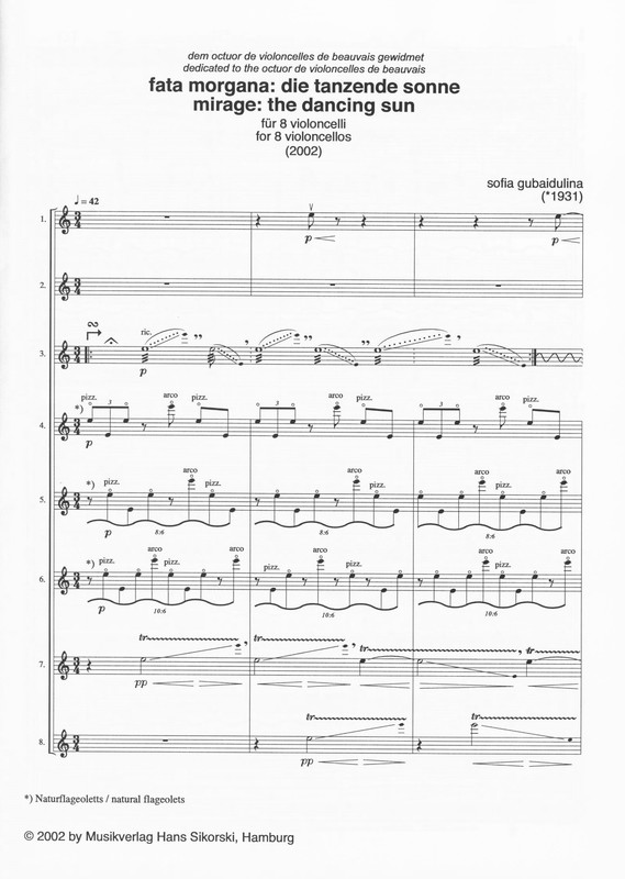 Mirage: The Dancing Sun - Sofia Gubaidulina