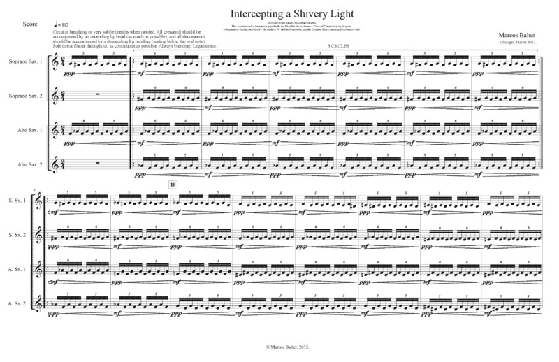 Intercepting a Shivery Light - Marcos Balter