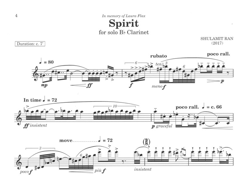 Spirit - Shulamit Ran