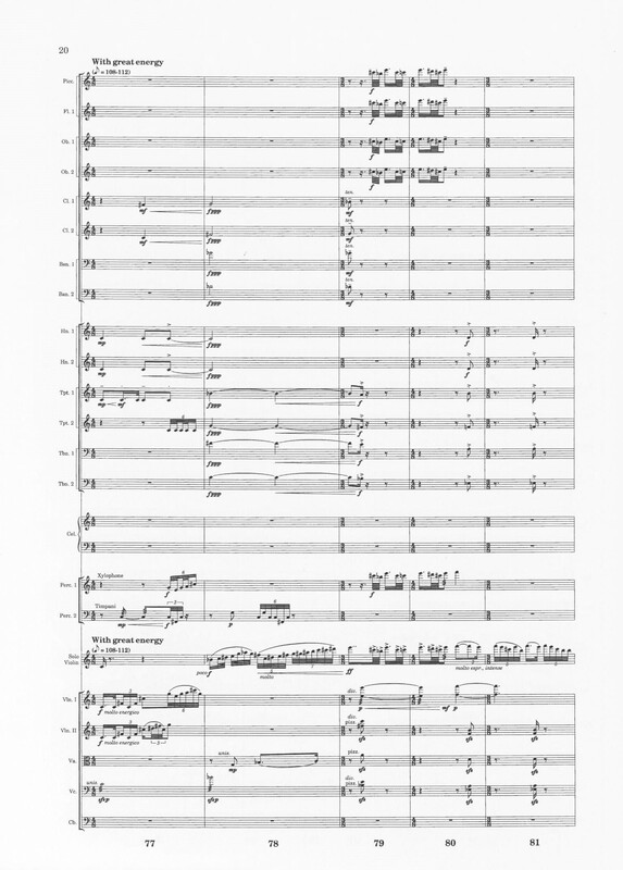 Violin Concerto - Shulamit Ran