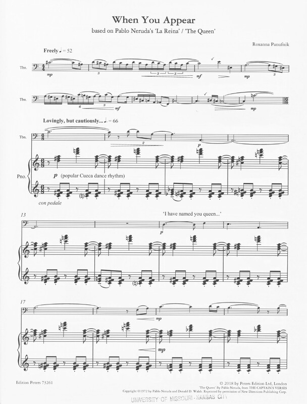 When You Appear - Roxanna Panufnik