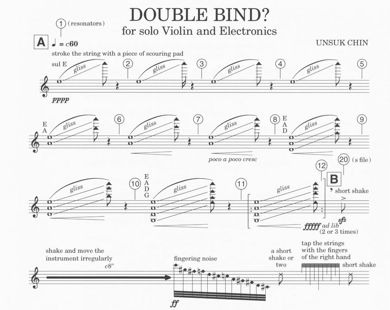 Double Bind - Unsuk Chin