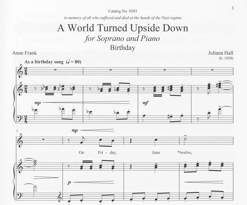 A World Turned Upside Down - Juliana Hall