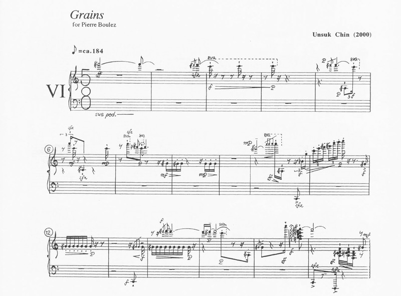 Piano Etude No. 6 - Unsuk Chin