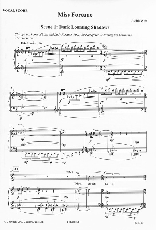 Miss Fortune - Judith Weir