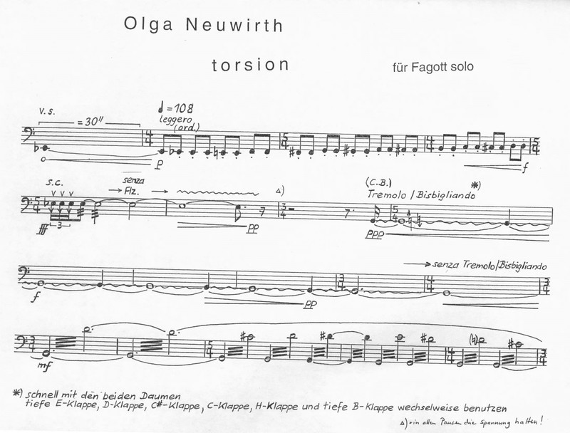 Torsion - Olga Neuwirth