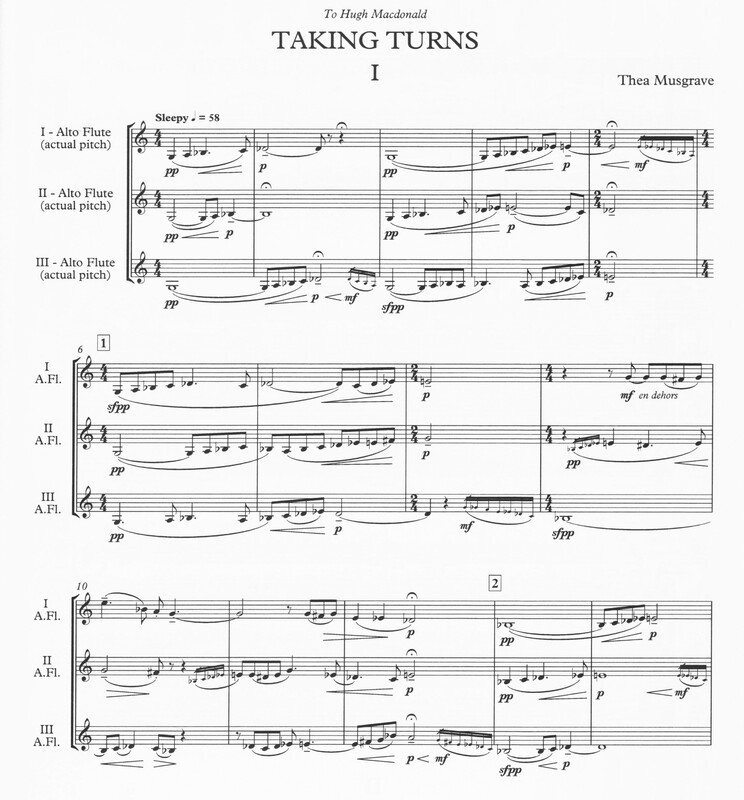 Taking Turns - Thea Musgrave