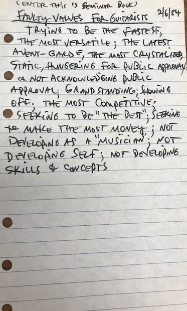 BK Seminar Book Note
