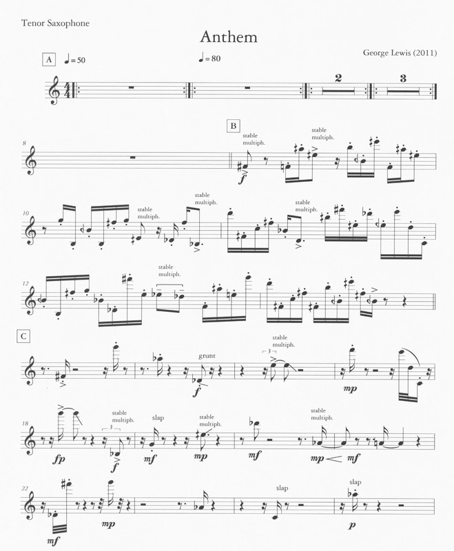 Anthem - George E. Lewis