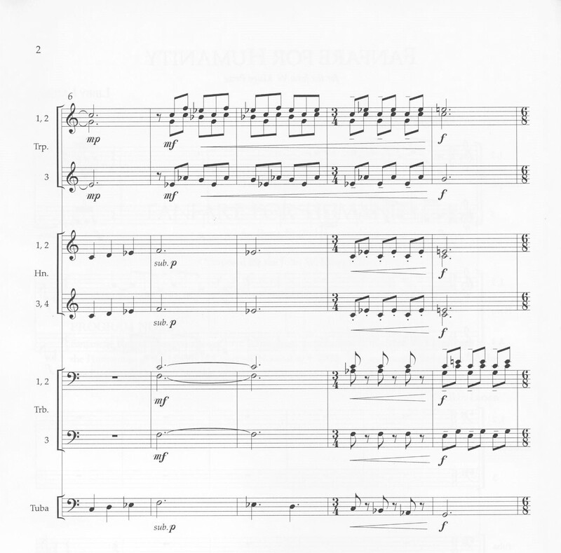 Fanfare for Humanity - Libby Larsen