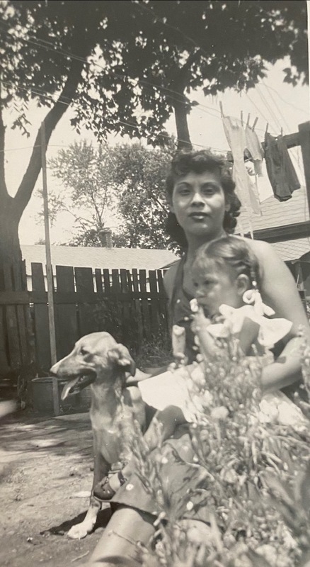 Julia and Cynthia Robles, 1952