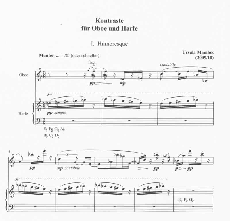 Kontraste - Ursula Mamlok