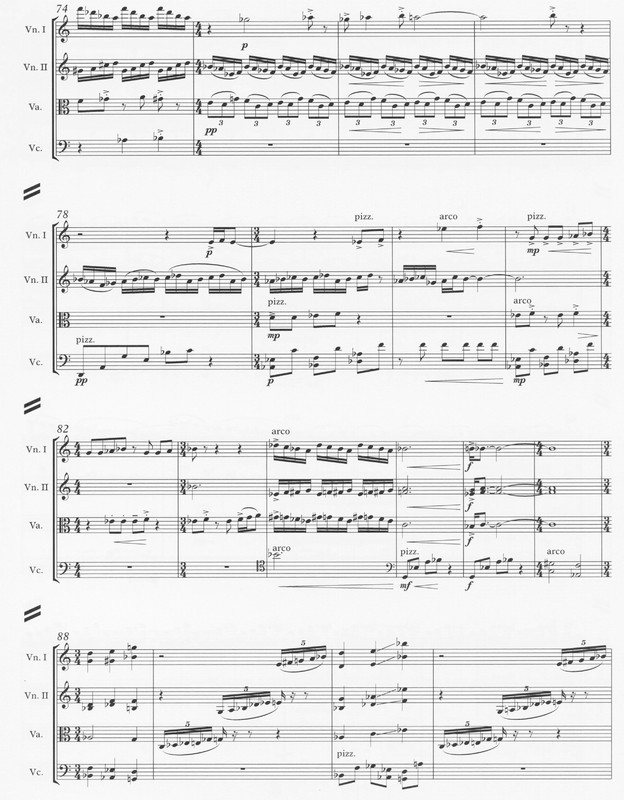 String Quartet No. 2 - James Lee III