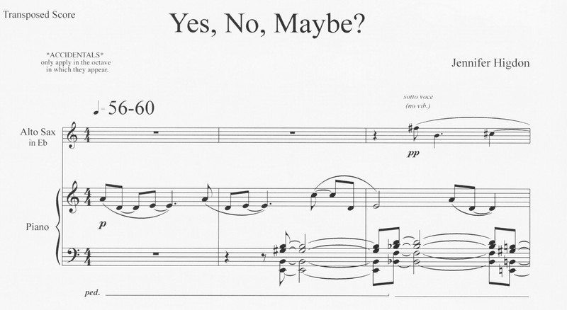 Yes, No, Maybe?