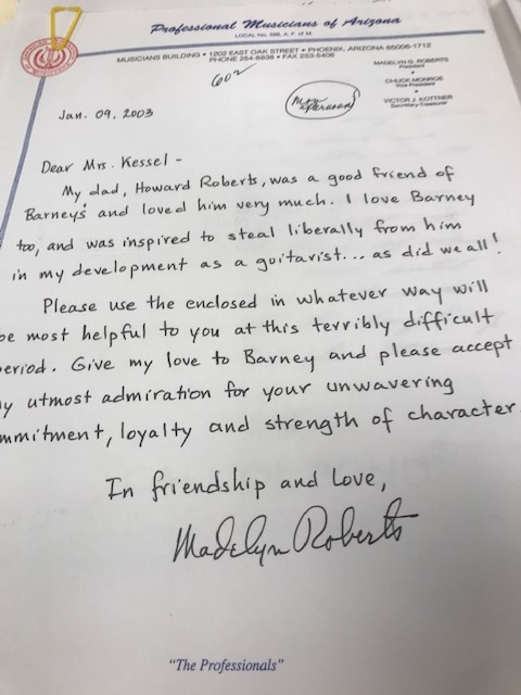 Madelyn Roberts Letter