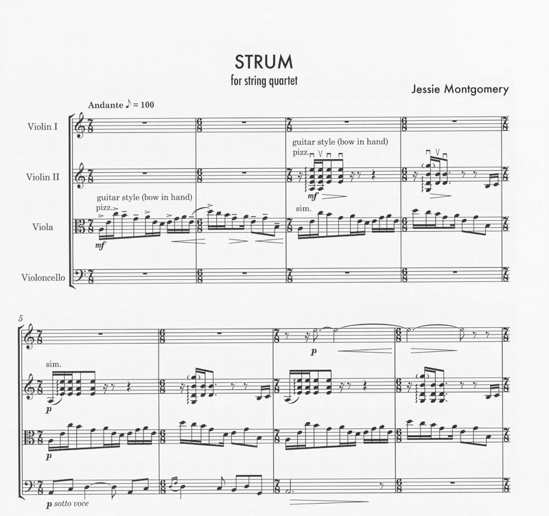 Strum - Jessie Montgomery