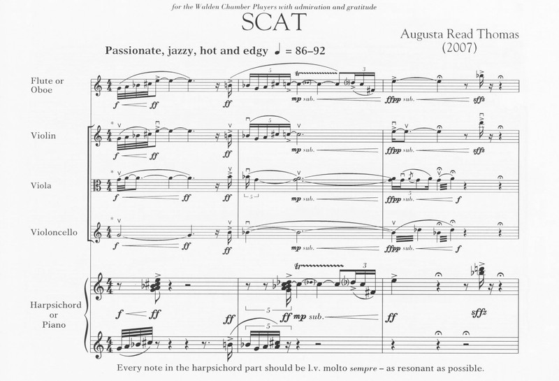 Scat - Augusta Read Thomas