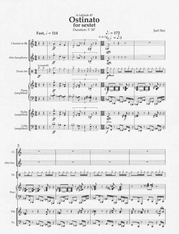 Ostinato for Sextet - Juri Seo