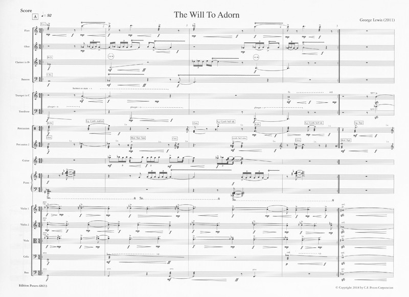The Will to Adorn - George E. Lewis