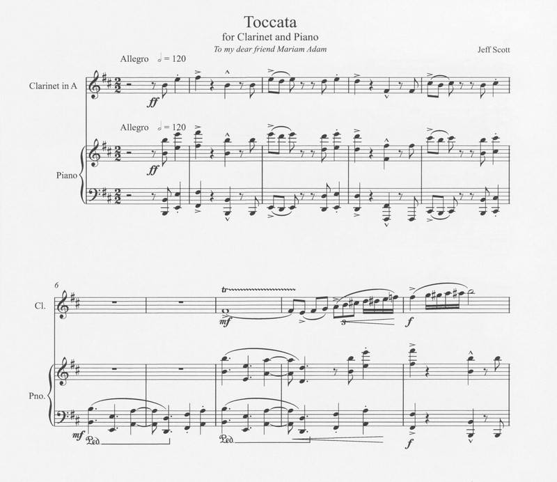 Toccata - Jeff Scott