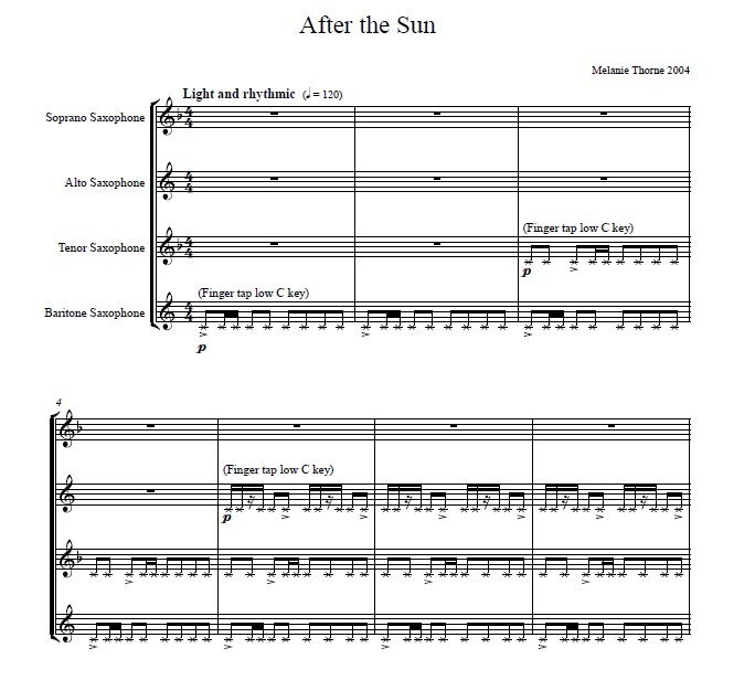 After the Sun - Melanie Thorne