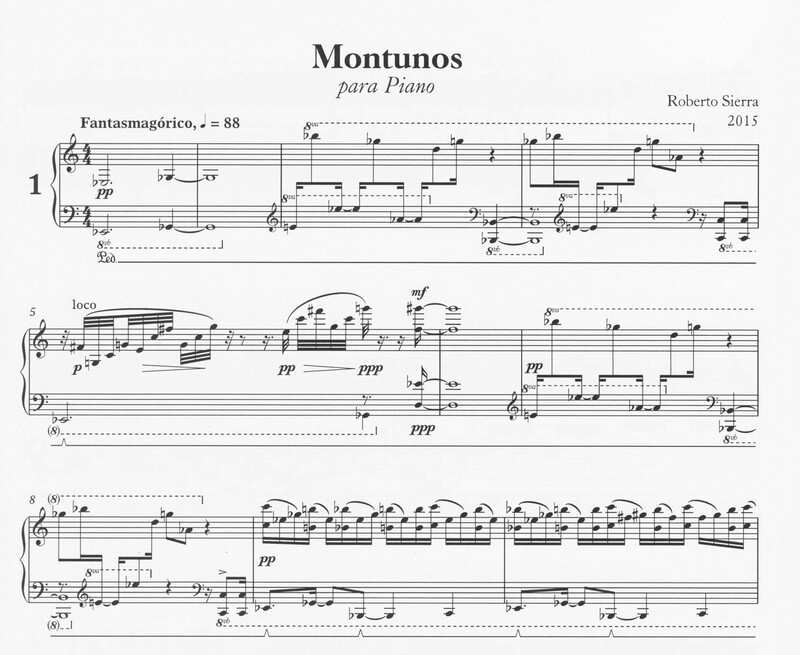 Montunos - Roberto Sierra