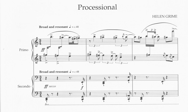 Processional - Helen Grime