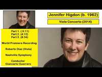 Viola Concerto - Jennifer Higdon