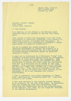 Lynn Davis, Letter, page one