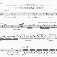 Second String Force - Joan Tower
