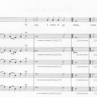I Want To Go Home: Traditional Black Spiritual for soprano and string quintet, Jessie Montgomery