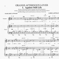 Orange Afternoon Lover - Lori Laitman