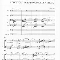 I Give You the End of a Golden String - Weir