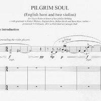 Pilgrim Soul - Augusta Read Thomas