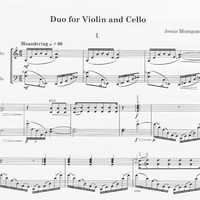 Duo for Violin and Cello - Jessie Montgomery