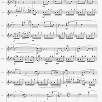 Three Bagatelles from China West: for Flute and Flute - Chen Yi