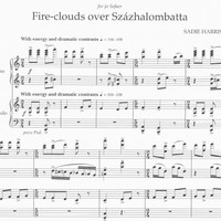 Fire-clouds over Százhalombatta - Sadie Harrison