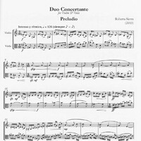 Duo Concertante - Roberto Sierra