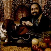 Barney Kessel with Basset Hound