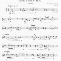 Suite Mestiza - Gabriela Lena Frank