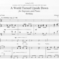 A World Turned Upside Down - Juliana Hall